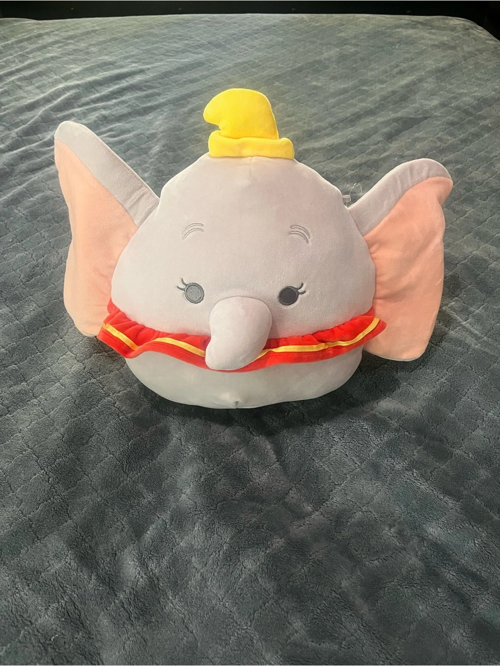 Squishmallows Dumbo Elephant Plush - Gray, Pink, Yellow, Red